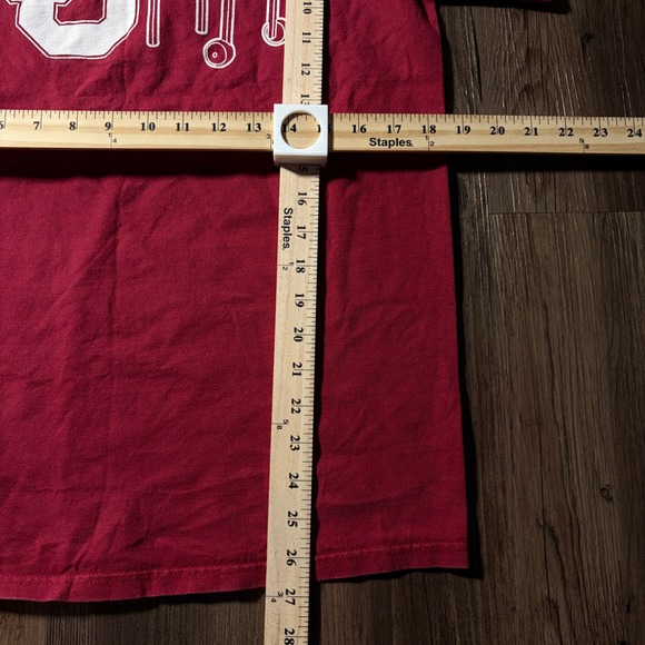 Mens‎ Oklahoma OU Traeger Grills Team Graphic T Shirt Red M/M/M - Picture 6 of 6